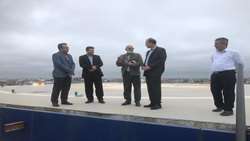 سایت پد بالگرد با حضور کارشناسان کشوری و استانی اورژانس هوایی جا