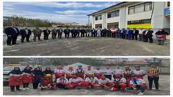 مانور زلزله و تخلیه اضطراری در رضوانشهر