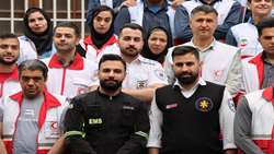 حضور فعال اورژانس ۱۱۵ گیلان در مانور پدافند غیرعامل و نمایش توان امدادی نیروها